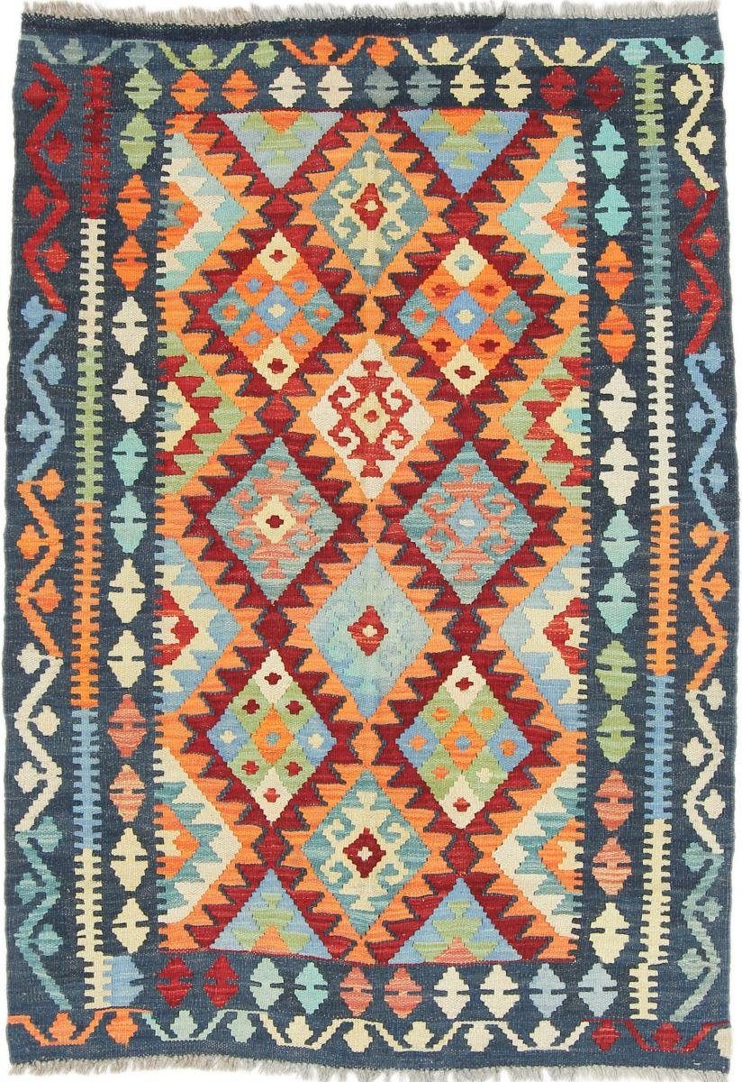 Orientteppich Kelim Afghan Heritage Moderner Handgewebter mm Orientteppich, rechteckig, 3 Höhe: Nain 106x165 Trading