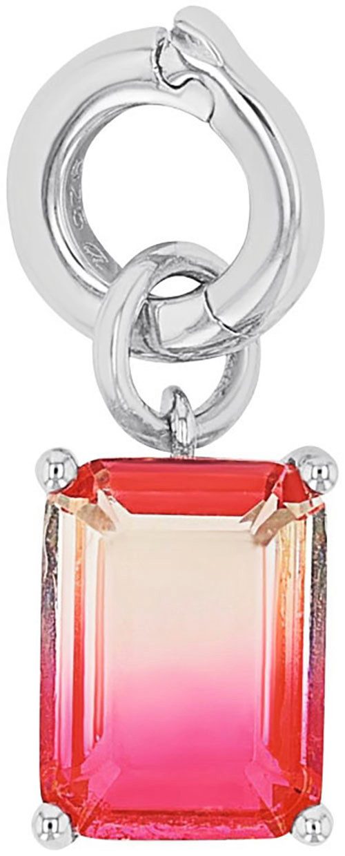 Amor Charm-Einhänger, mit Glasstein