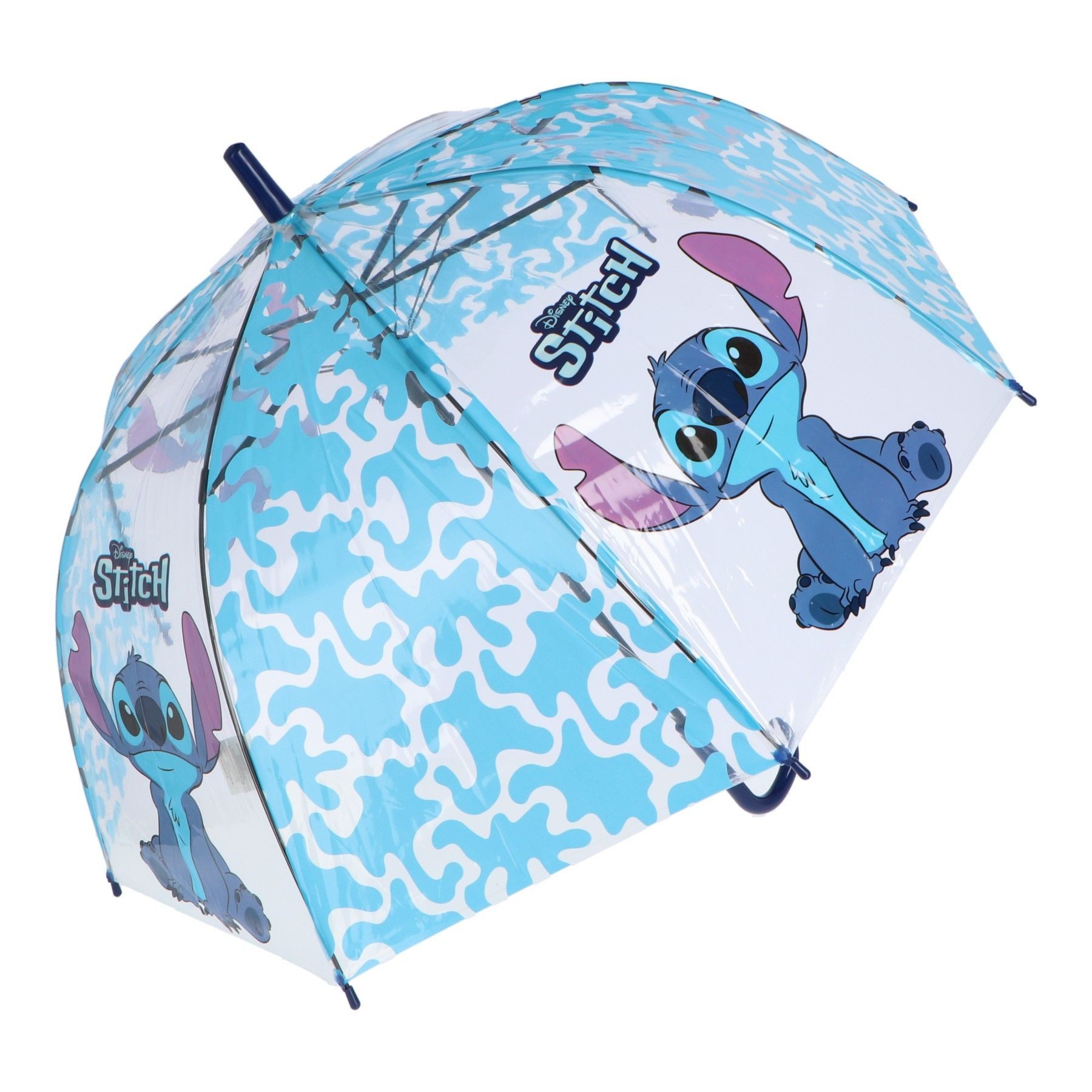 Lilo & Stitch Stockregenschirm Regenschirm 67 ⌀ Cm Blase Kinder-Schirm mit fröhlichem – Bild 2 von 2