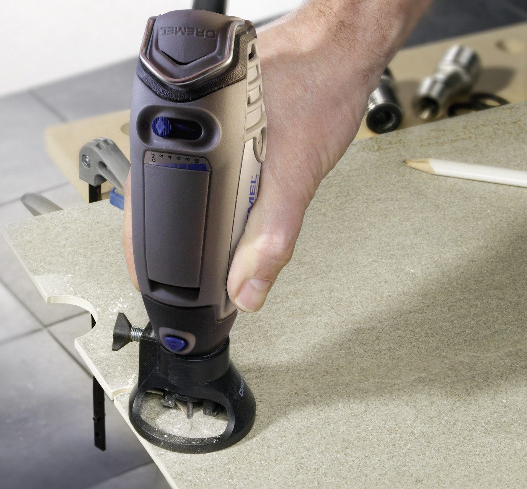 DREMEL Oberfräsenvorsatz Dremel Fräsvorsatz für Keramik-Wandfliesen 566