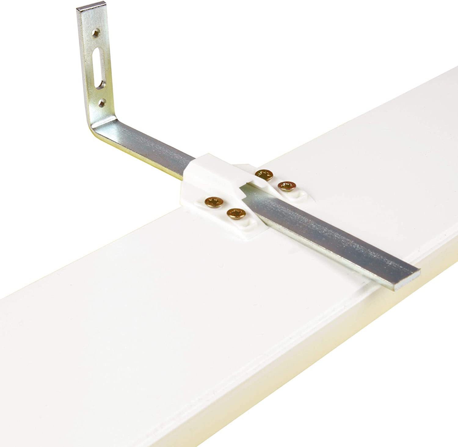 Clever-Kauf-24 Schienensystem Innenlauf Schiene Basic, Universal-läufig, Kunststoff