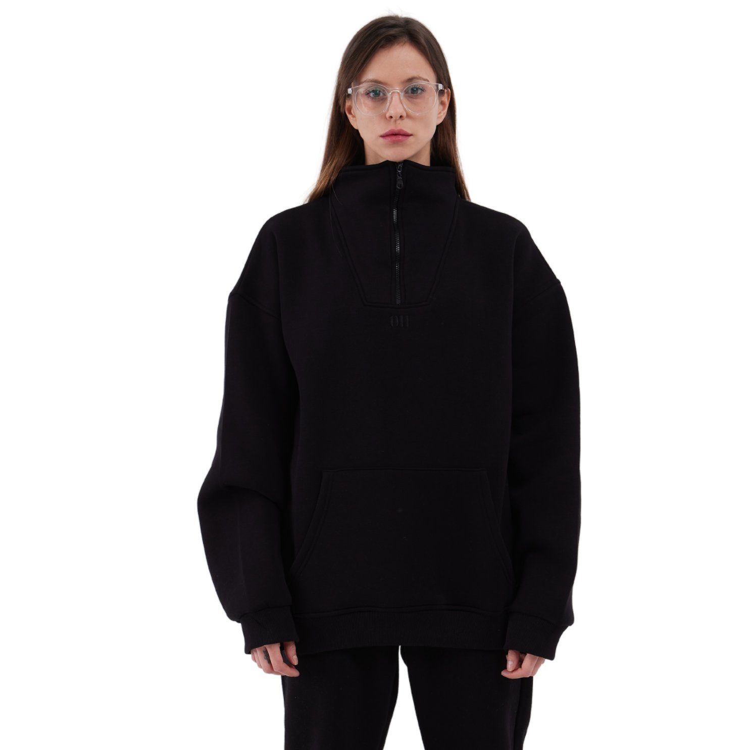 COFI Casuals Sweater Zipper Damen Sweater günstig online kaufen