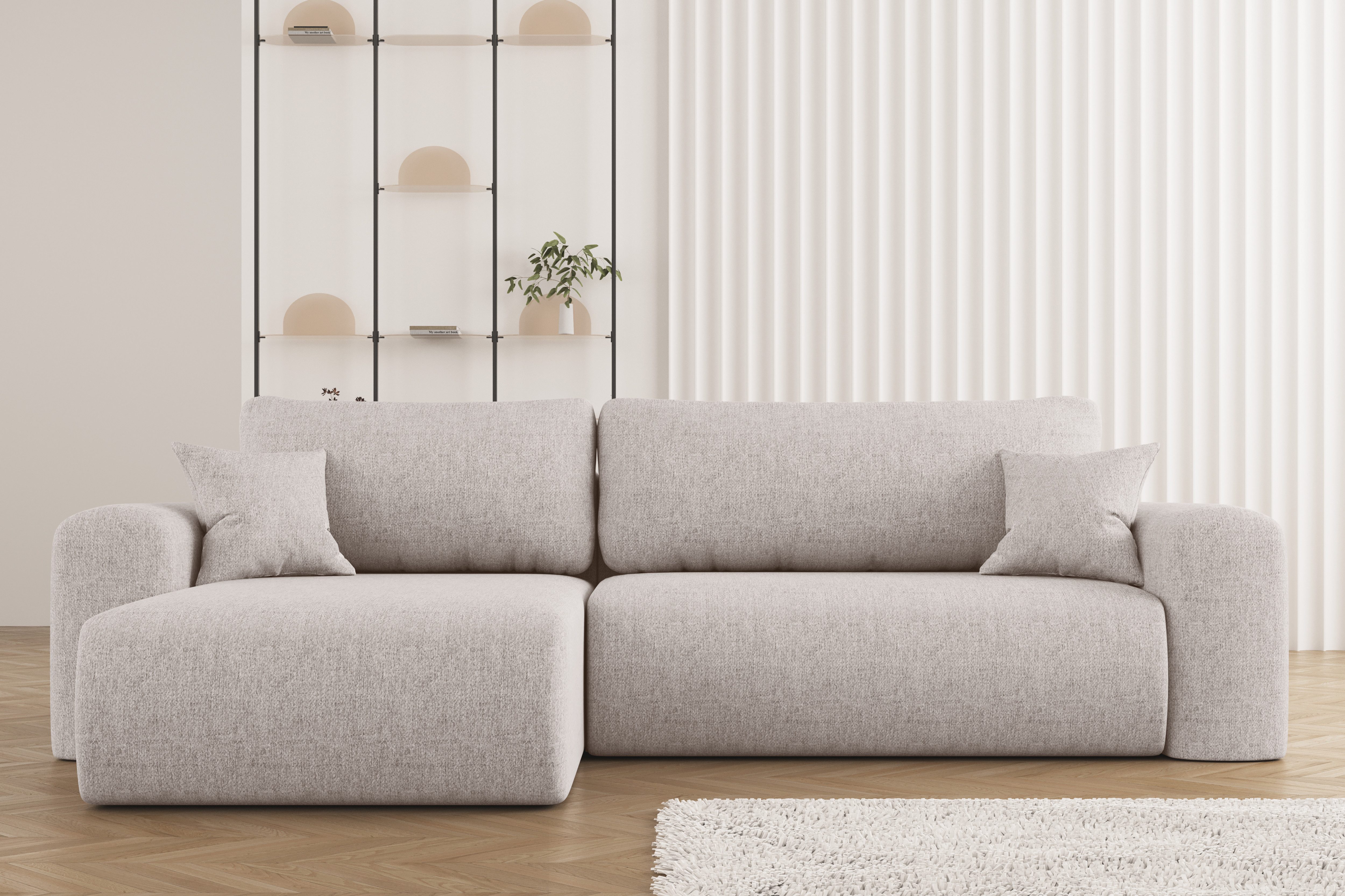 Kaiser Möbel Ecksofa Ecksofa mit Schlaffunktion günstig online kaufen