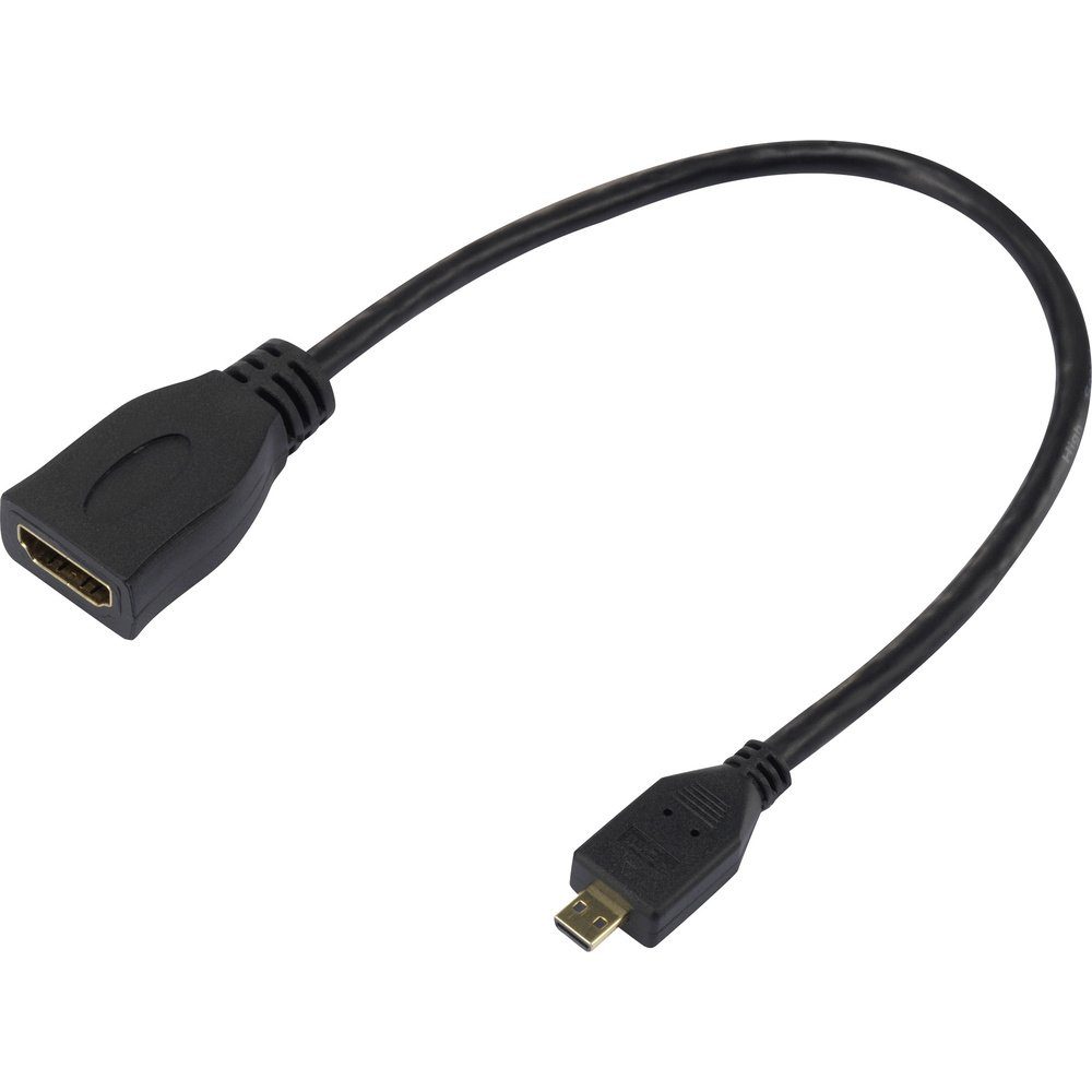 SpeaKa Professional SP-7870588 HDMI Adapter [1x HDMI-Stecker D Micro - TV-Adapter