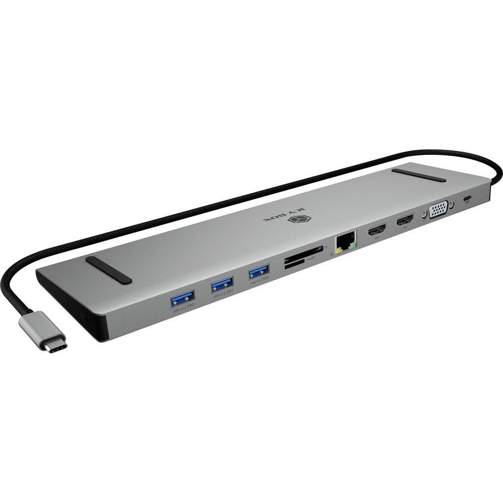Laptop-Dockingstation USB Type-C® DockingStation mit dreifacher