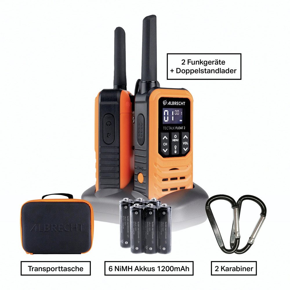 Midland Walkie Talkie Midland Midland XT70 Pro PMR+LPD Blisterpack Schwarz C1465 PMR/LPD-Han