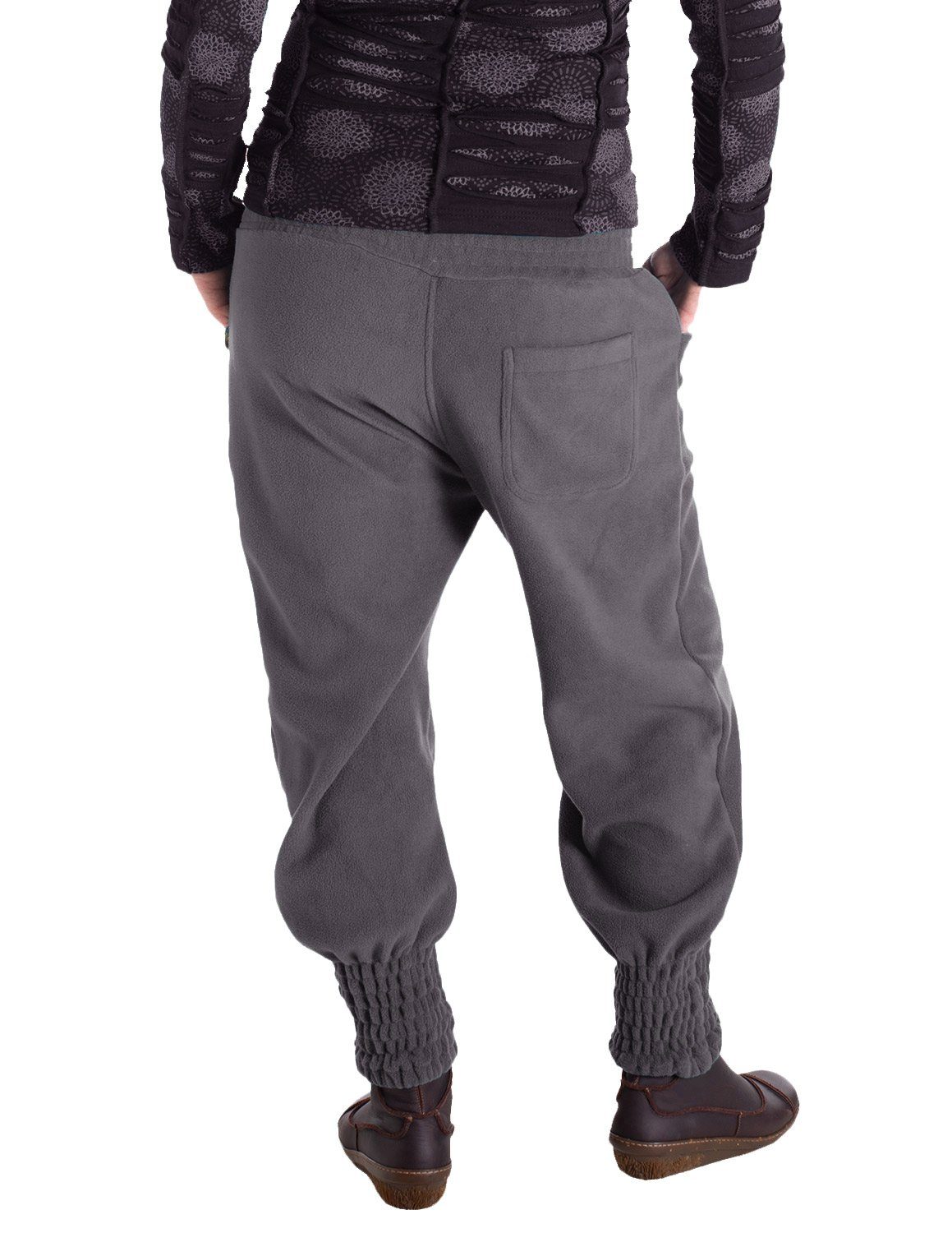 Vishes Haremshose Warme Damen Hose Winterhose Haremshose ECO Fleecehose Thermohose Pumphose, Pluderhose