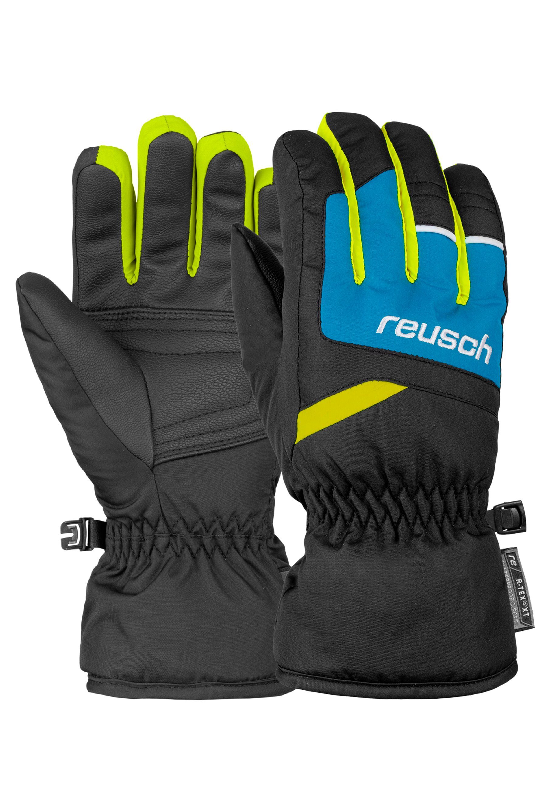 Reusch Bennet R-TEX blau-schwarz mit Skihandschuhe atmungsaktiver Funktion XT Junior