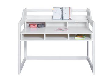 HARPER Schreibtisch Schreibtisch HARPER ITIQUIRA (BHT 112x91x68 cm) BHT 112x91x68 cm weiß