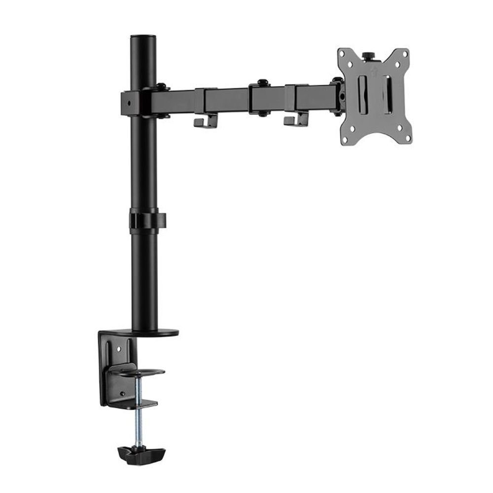 LogiLink Monitor-Halterung, (bis 32 Zoll, LogiLink Monitorhalterung 17–32"Zoll neigbar schwenkbar drehbar VESA Arm 390mm max.8kg)