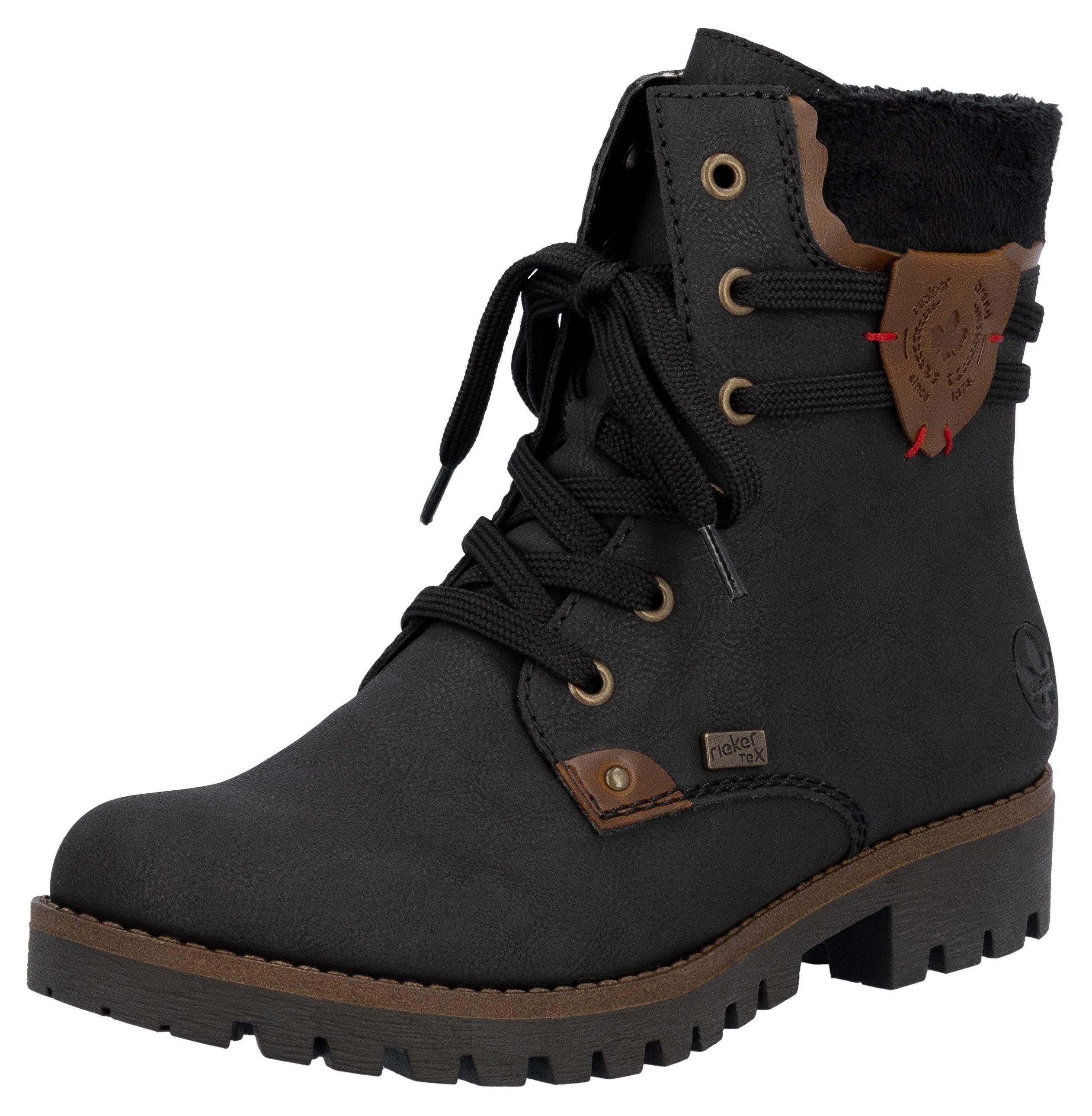 Rieker Winterboots, Winterstiefelette, Schnürstiefelette, Boots mit günstig online kaufen