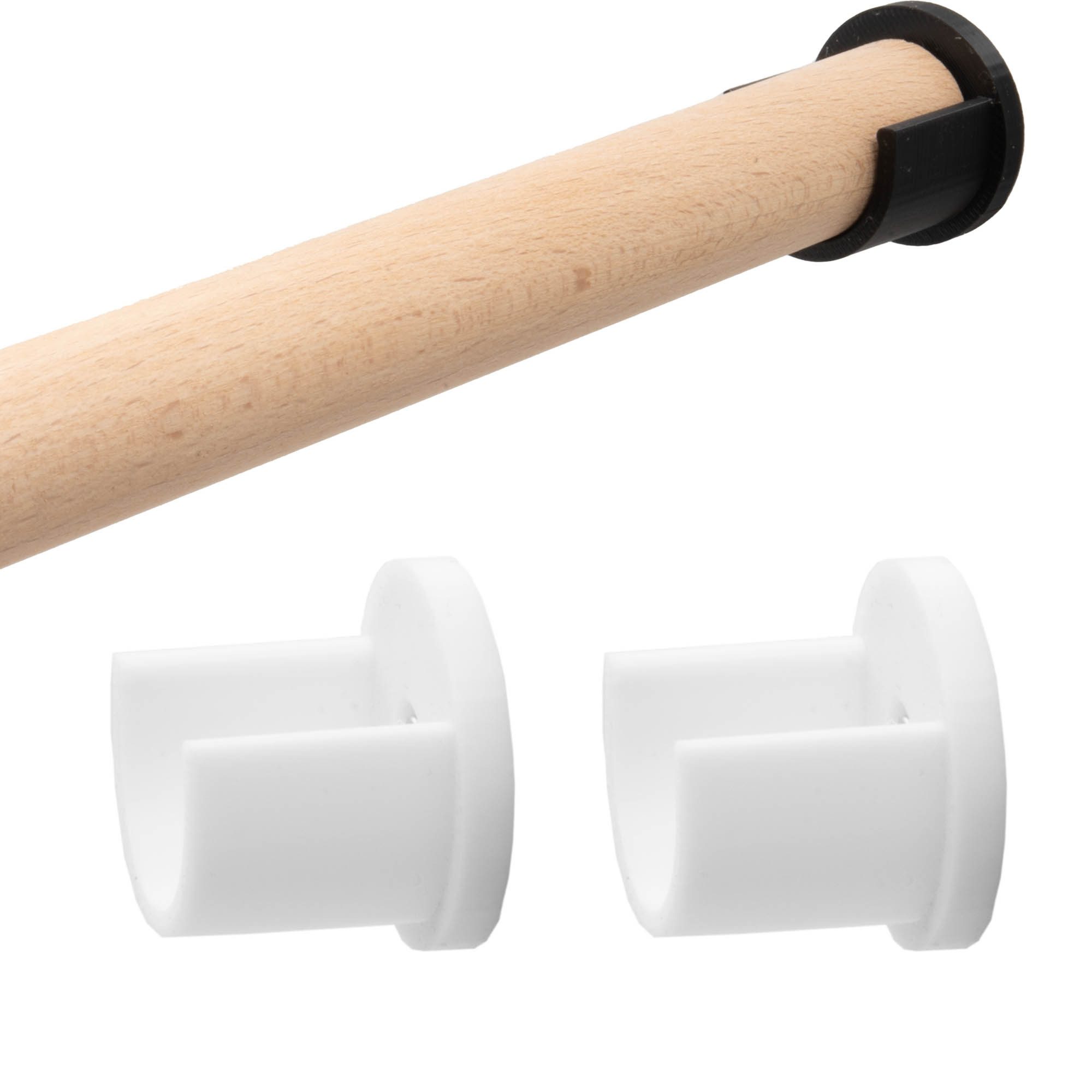 TSB Werk Inneneinteilung Wandlager Kleiderstange Gardinenstange Schrankrohr günstig online kaufen