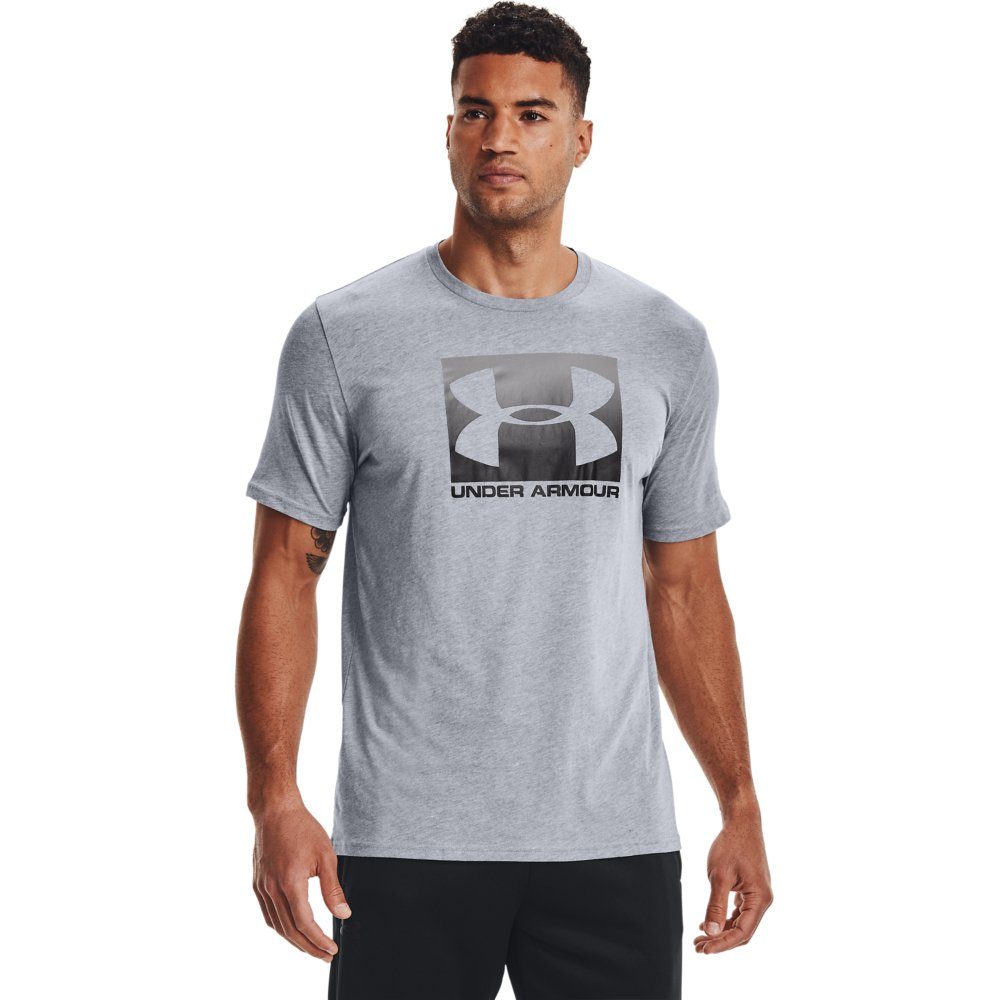 UA Armour® Gray SHORT SLEEVE T-Shirt BOXED Under SPORTSTYLE