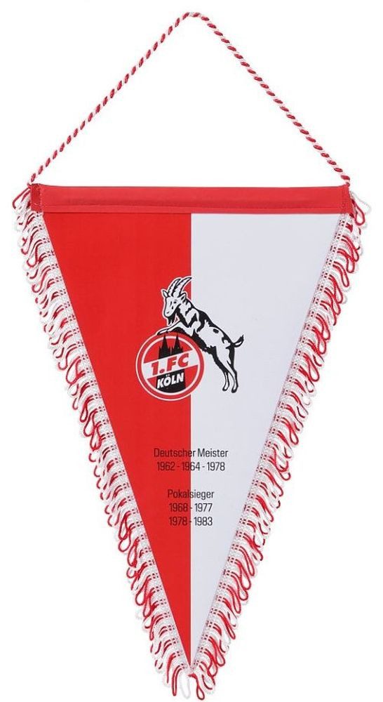 1. FC Köln Fahne Schmuckwimpel Logo
