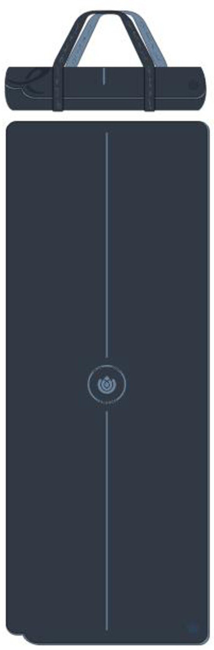 Ux.-Yoga-Matte DARK/BLUE Yoga 1. Mat Energetics NAVY PVC Free Sportmatte