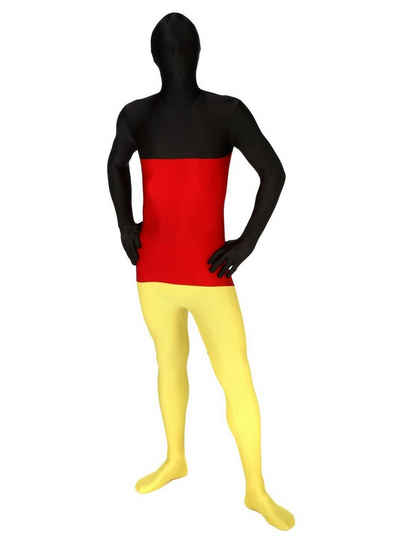 Morphsuits Kostüm »Ganzkörperkostüm Deutschland«, Die original Morphsuits – werdet zur wandelnden Flagge!
