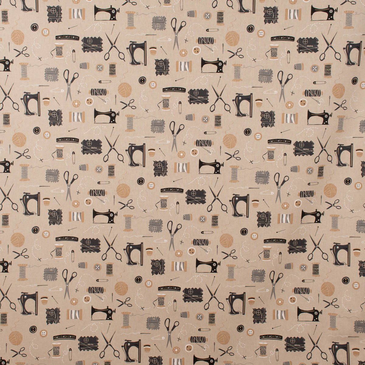 SCHÖNER LEBEN. Dekokissen SCHÖNER LEBEN. Kissenhülle Sewing Atelier Nähzubehör natur schwarz
