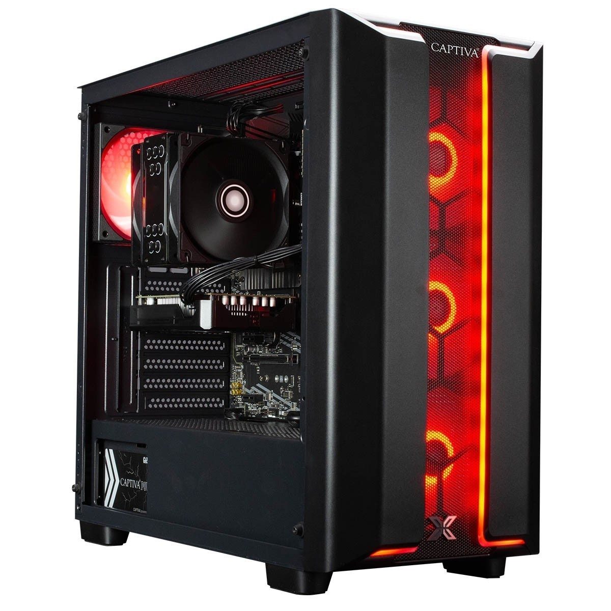 CAPTIVA Ultimate Gaming R99-479 PC (AMD Ryzen 7 9850X3D, GeForce® RTX™ 5090, 64 GB RAM, 2000 GB SSD, Luftkühlung, WLAN, Windows 11 Home)