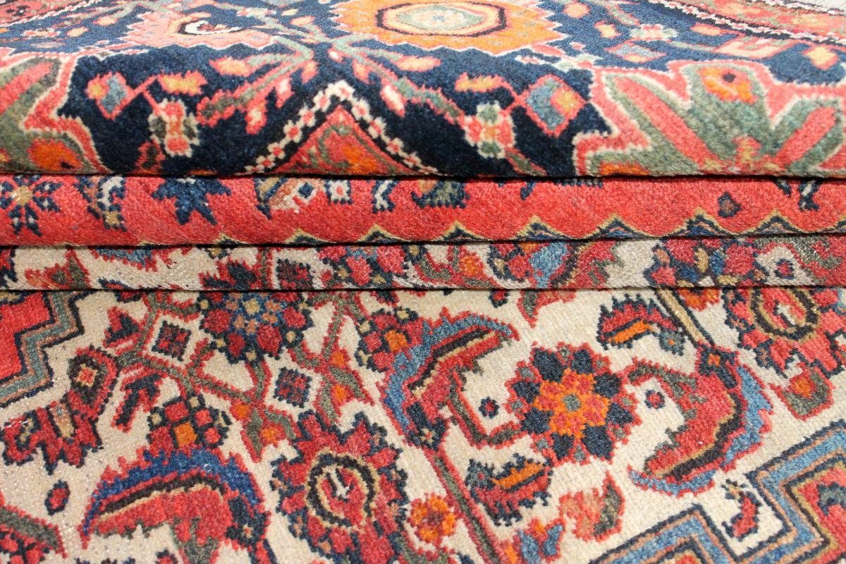 Orientteppich Farahan 129x191 Handgeknüpfter Orientteppich Nain Trading, / rechteckig, mm 8 Perserteppich, Höhe