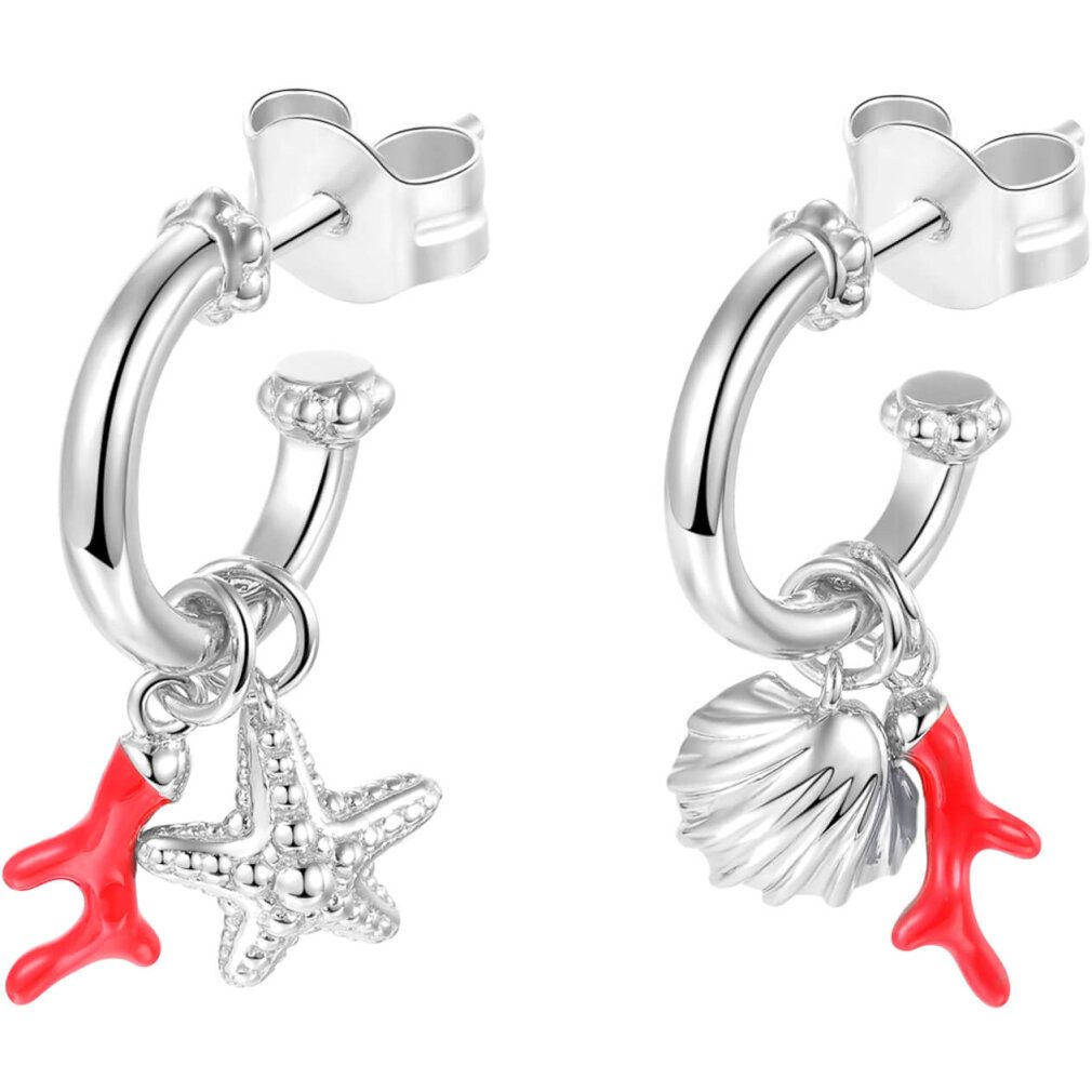 Rosato Ohrring-Set Silberne halbrunde Ohrringe Storie RZO033R