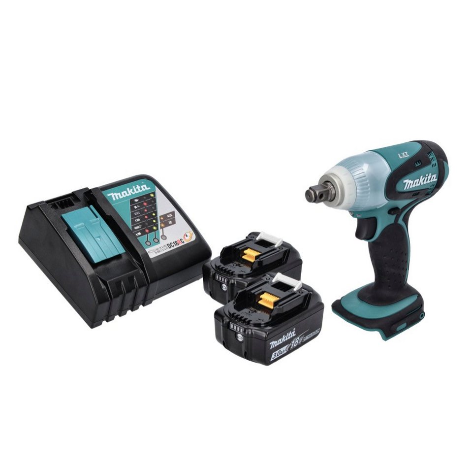 Thumbnail - Makita Akku-Schlagschrauber DTW 251 RF Akku Schlagschrauber 18 V 230 Nm 1/2" + 2x Akku 3,0 Ah + L