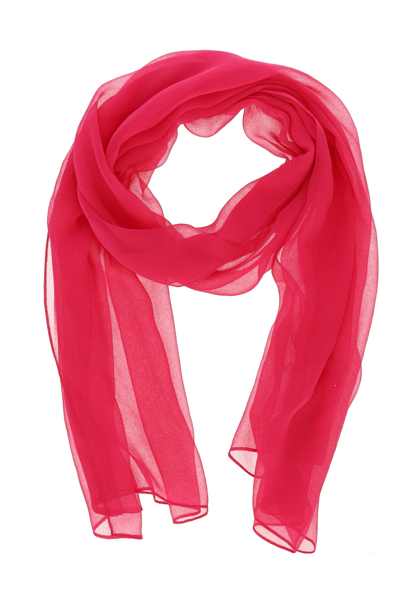 halsüberkopf Accessoires Schal Chiffon-Schal Unifarben, hauchzarter günstig online kaufen