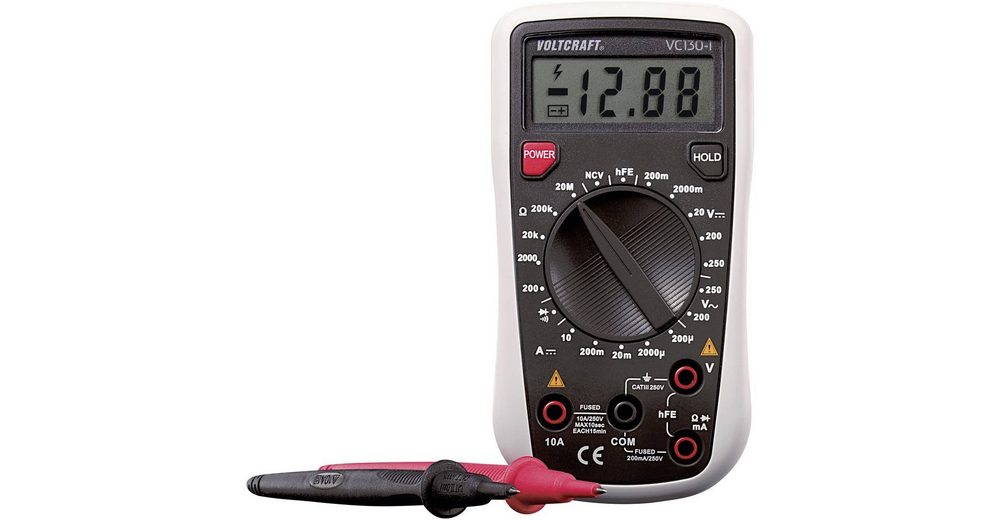 VOLTCRAFT Multimeter »DigitalMultimeter (ISOkalibriert