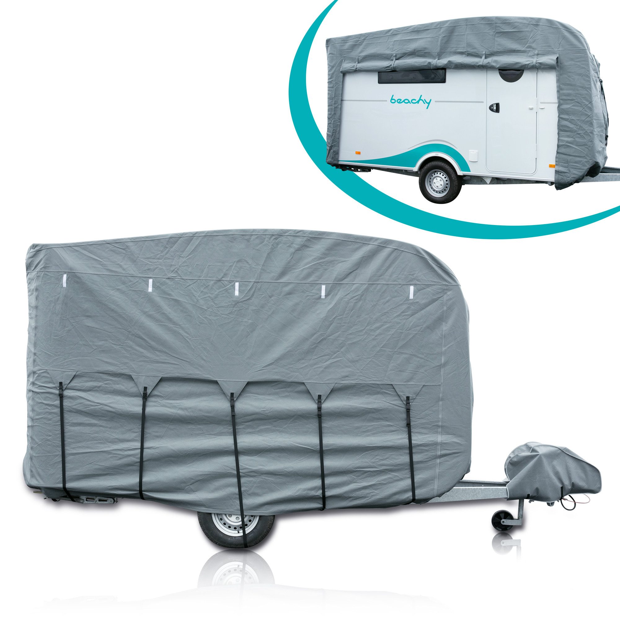yourGEAR Faltgarage your GEAR Naro M Wohnwagenabdeckung für Hobby beachy 360