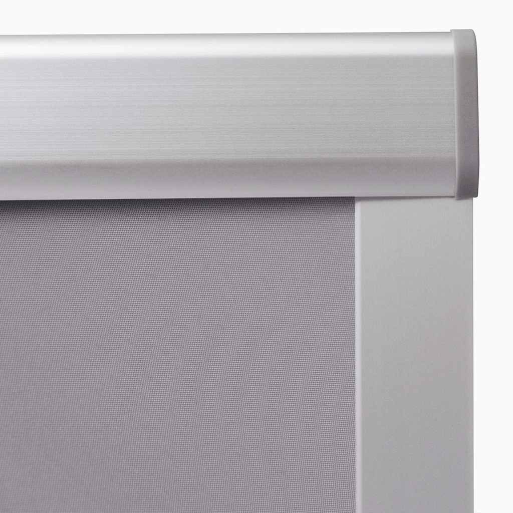 Rollo Verdunkelungsrollo Grau CK02 GGL und GGU, vidaXL – Bild 4 von 5