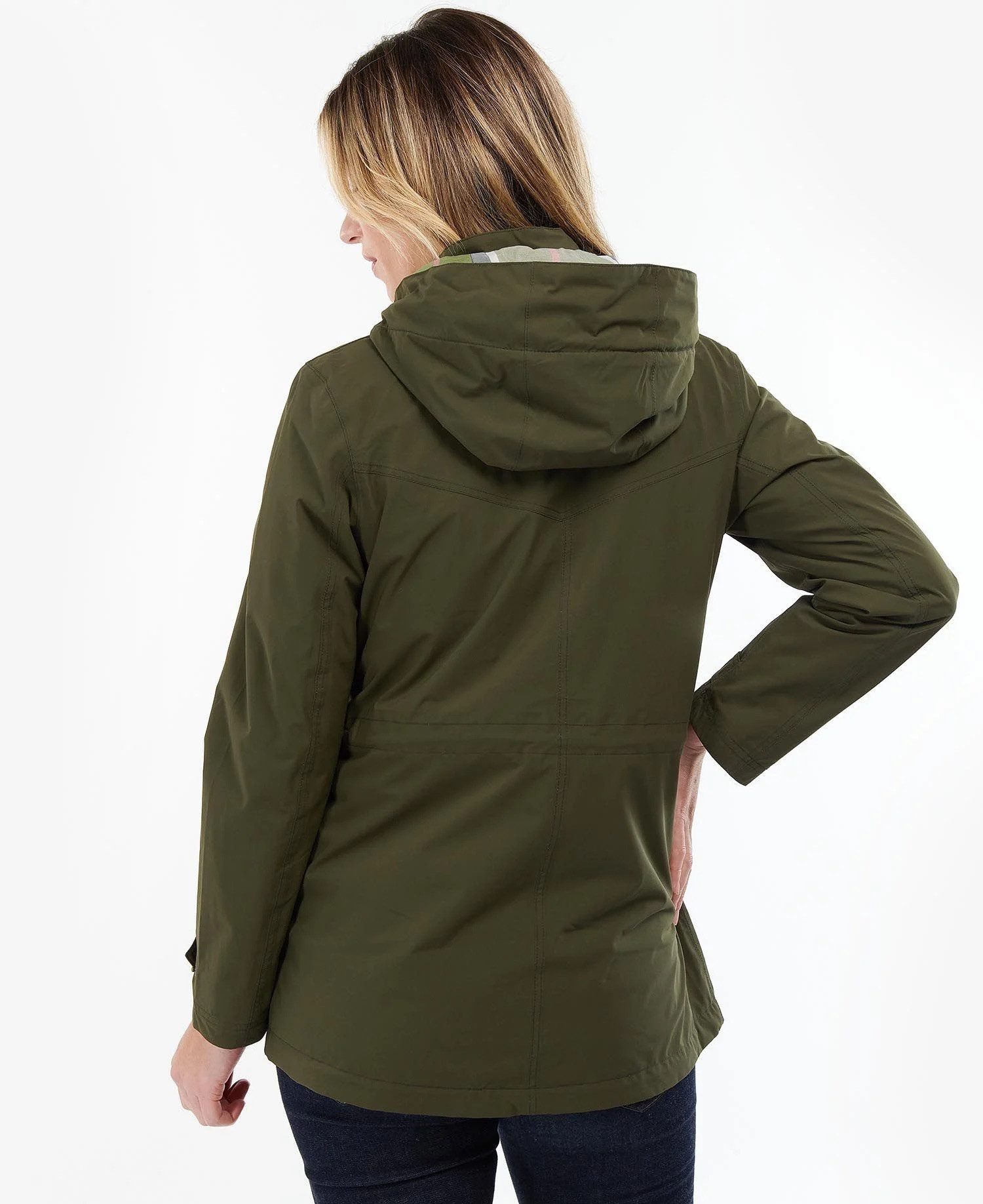 Barbour Outdoorjacke BARBOUR Clyde Jacke Olive