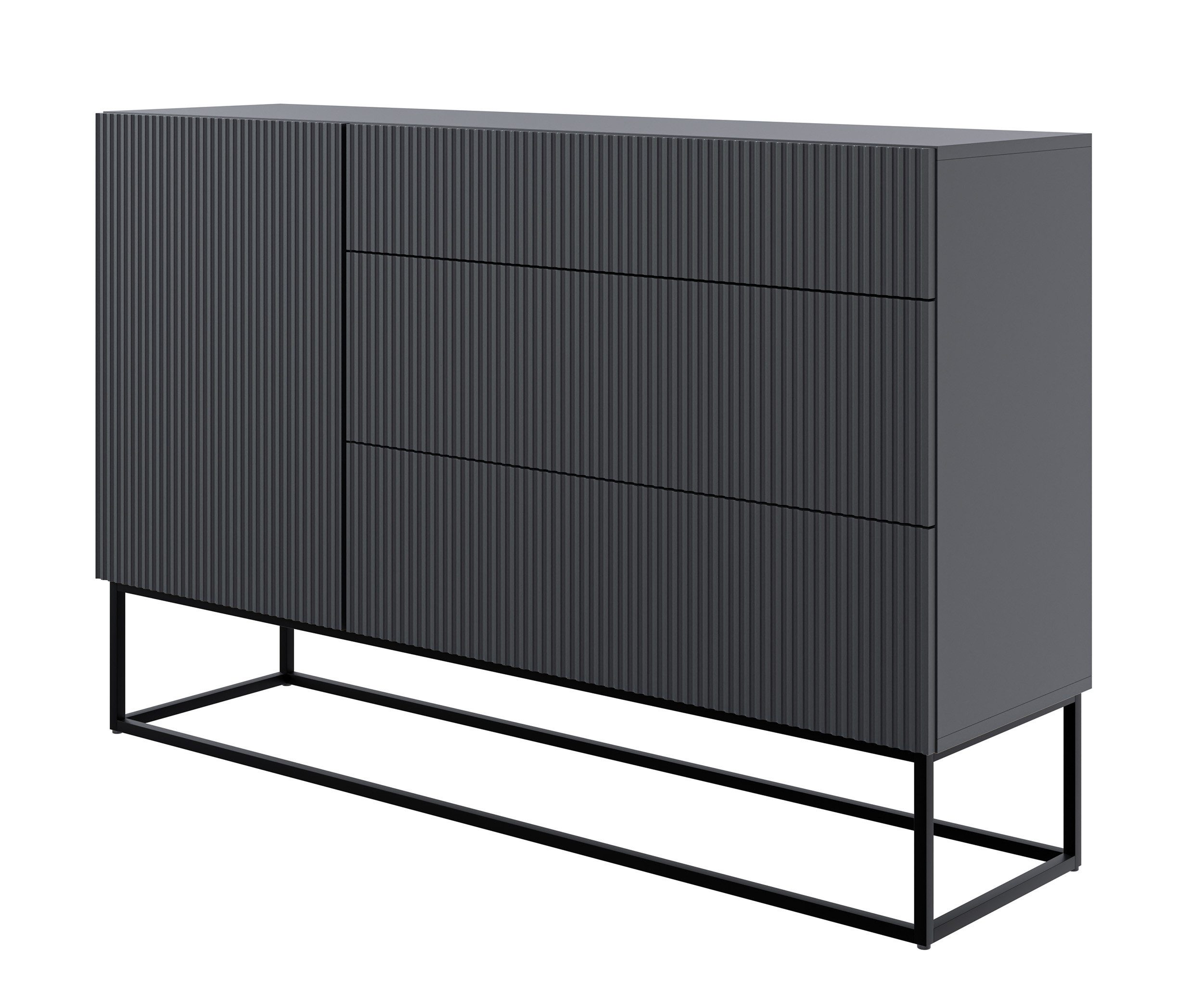 Selsey Sideboard VELDIO, 1-türig mit 3 günstig online kaufen