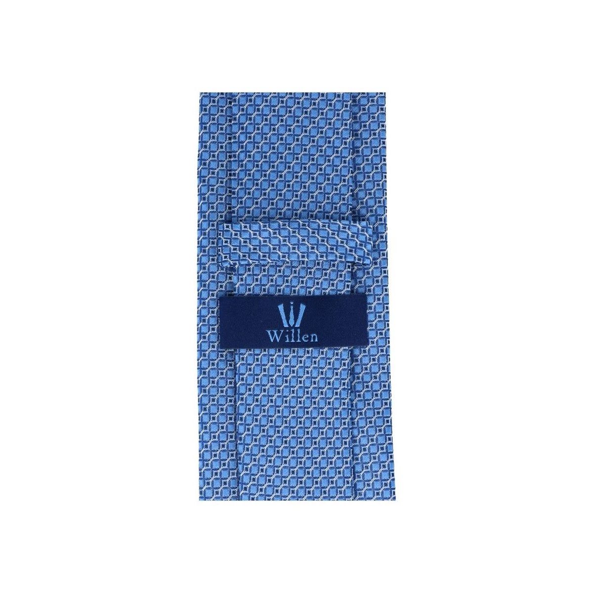 blau WILLEN Krawatte (1-St)