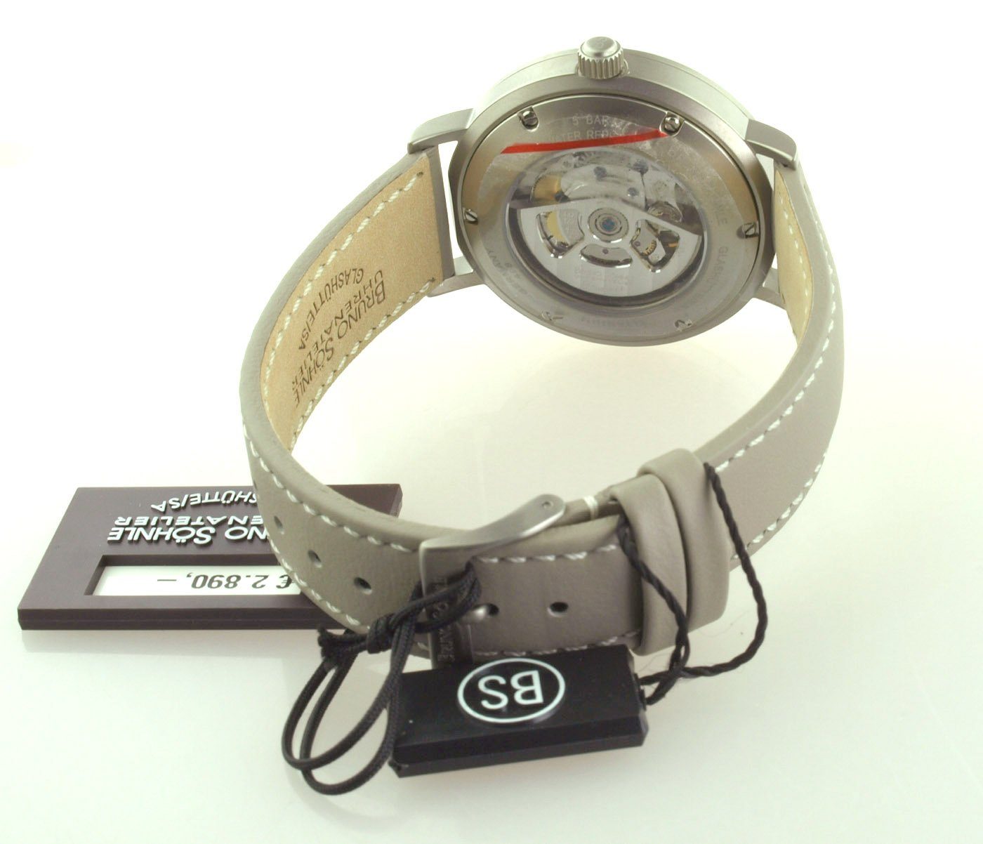 BRUNO SÖHNLE Automatikuhr Herren Uhr Titanium Frankfurt – Bild 4 von 5