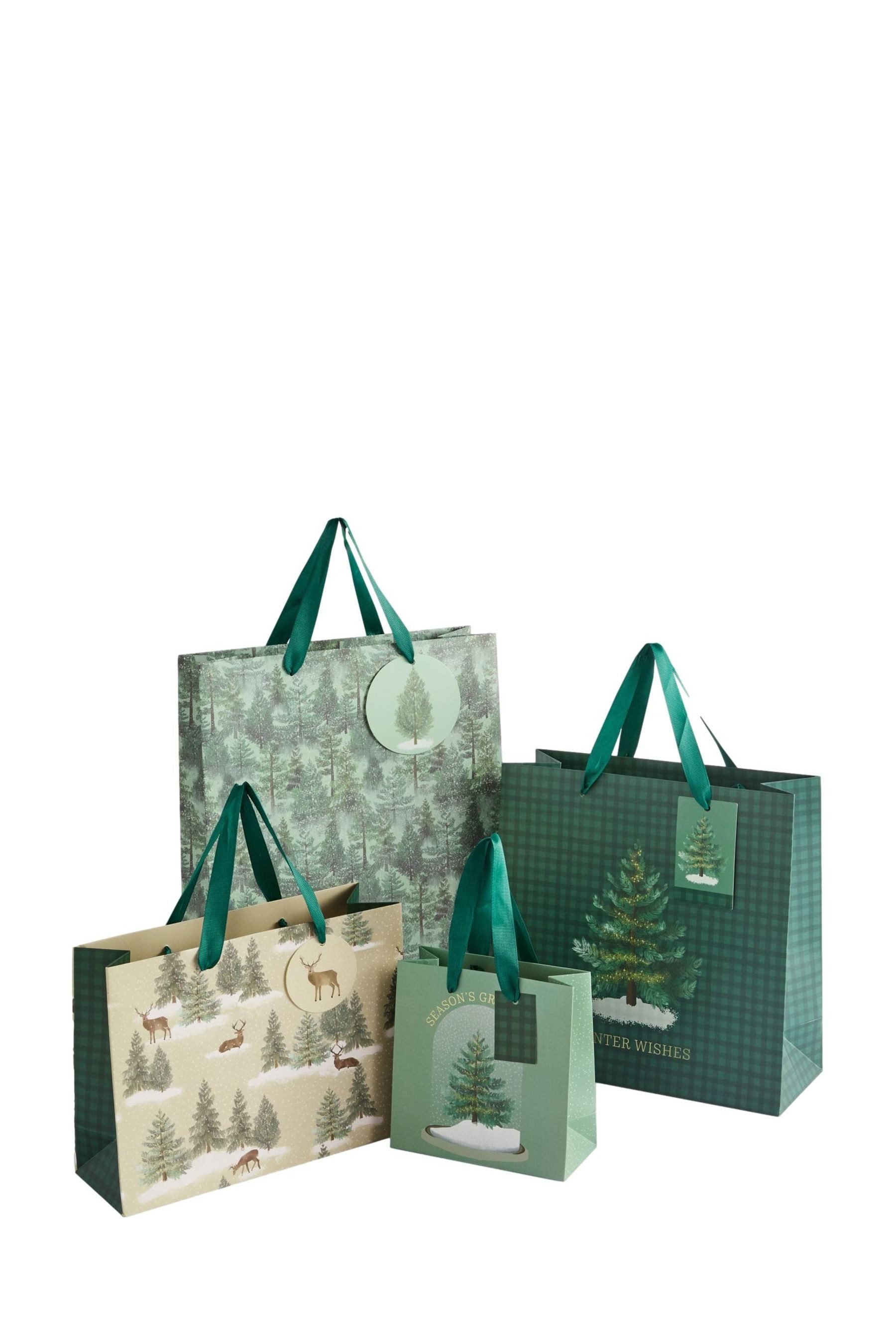 Next Geschenkbox Weihnachten-Geschenktüte, 4er-Pack (1 St)
