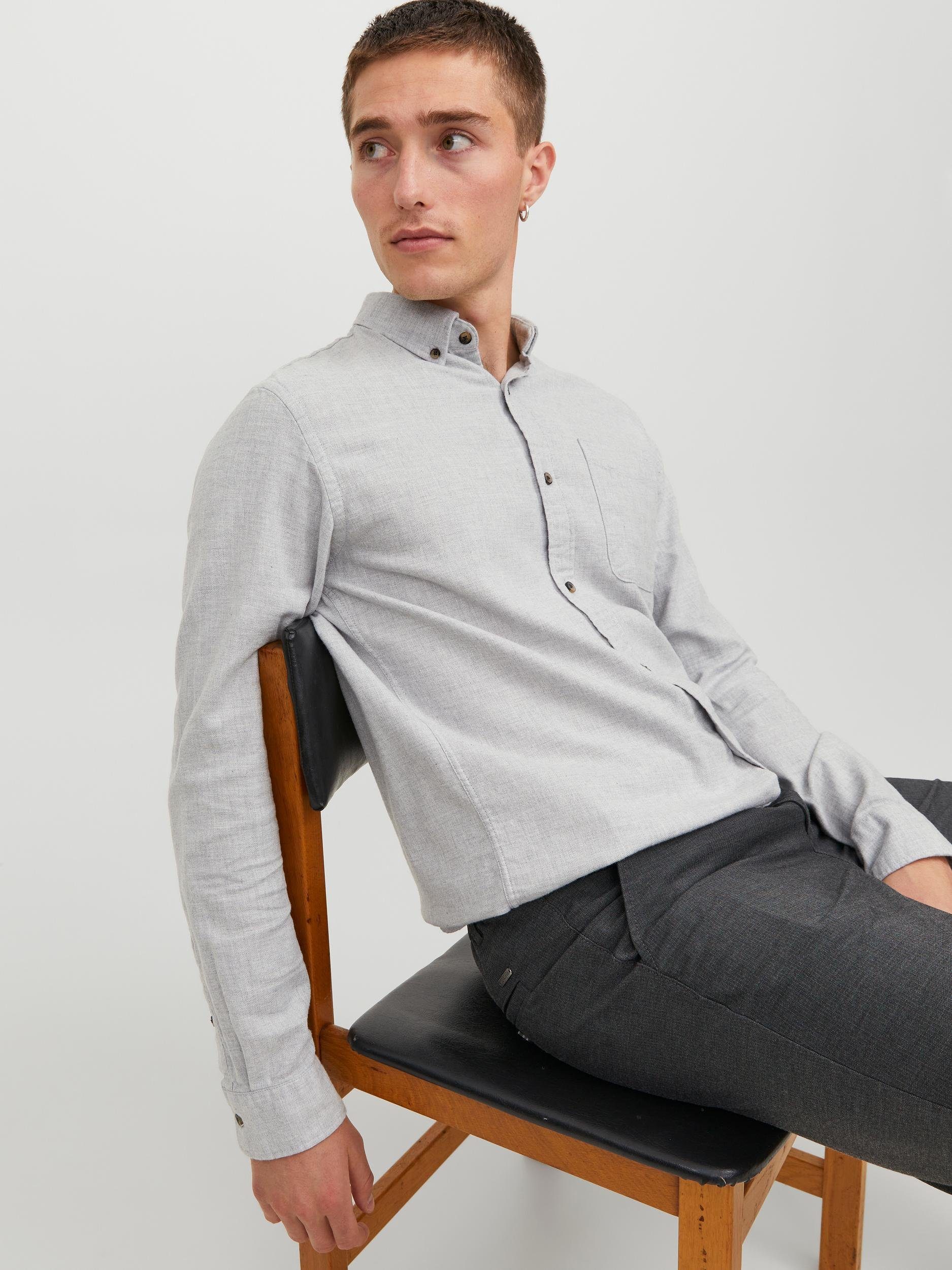Jack & Jones Langarmhemd JJECLASSIC MELANGE günstig online kaufen