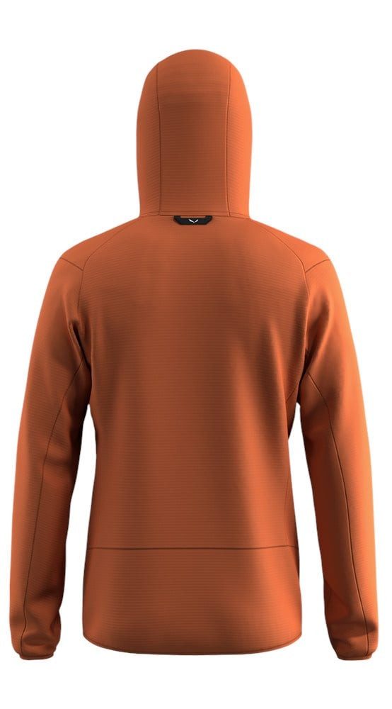 Salewa Fleecejacke Puez Altavia Polarlite HD (mit Kapuze, weiches Material) braun Herren