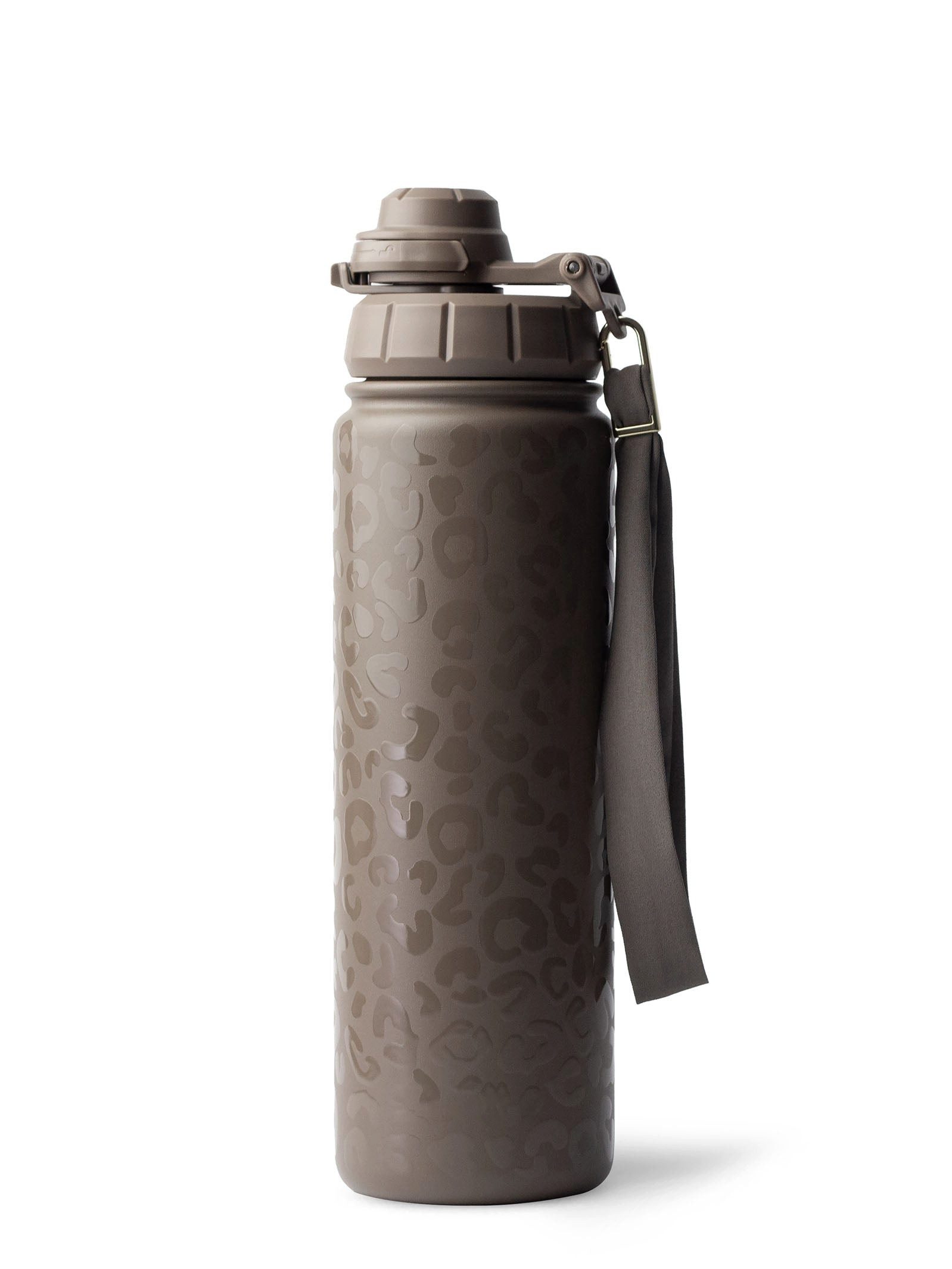 MAMEIDO Thermoflasche, mit 2-in-1 Deckel, Strohhalm und Handschlaufe in 500 ml, 700 ml & 1,2l