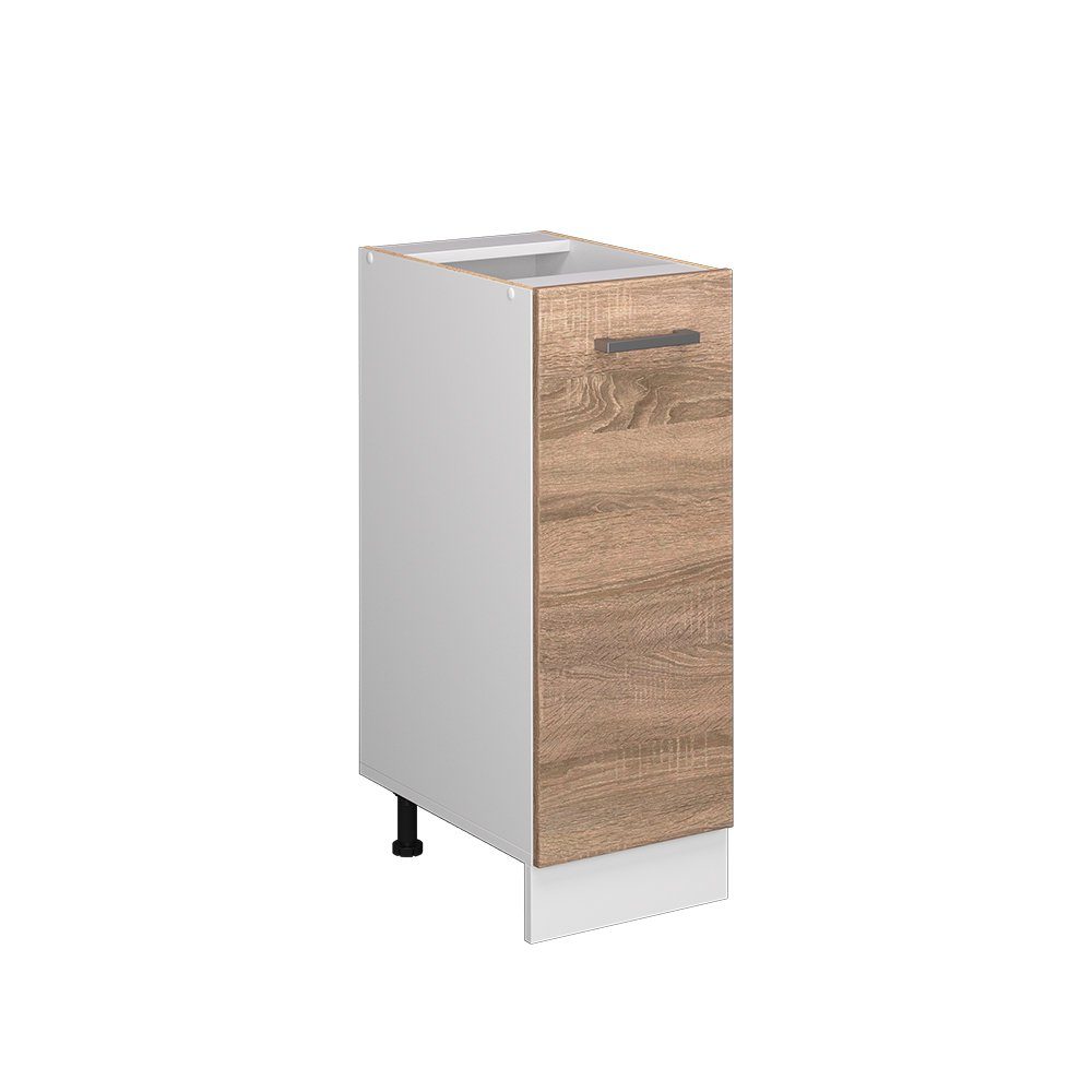 Vicco Apothekerschrank R-Line, Sonoma/Weiß, 30 cm günstig online kaufen