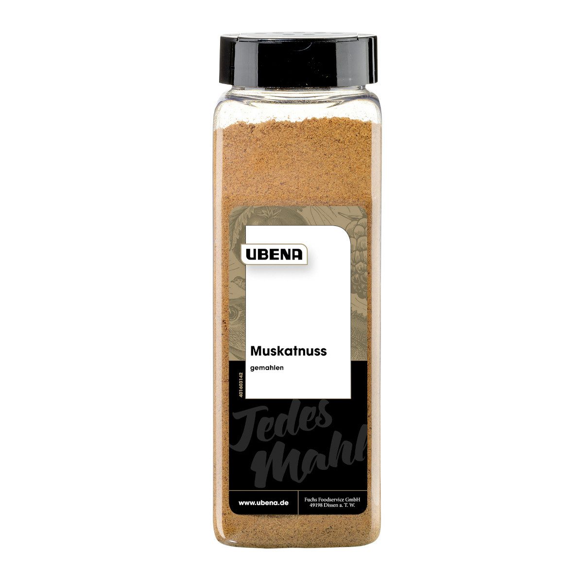 UBENA Gewürz, Ubena Muskatnuss gemahlen authentisches Geschmackserlebnis 500g