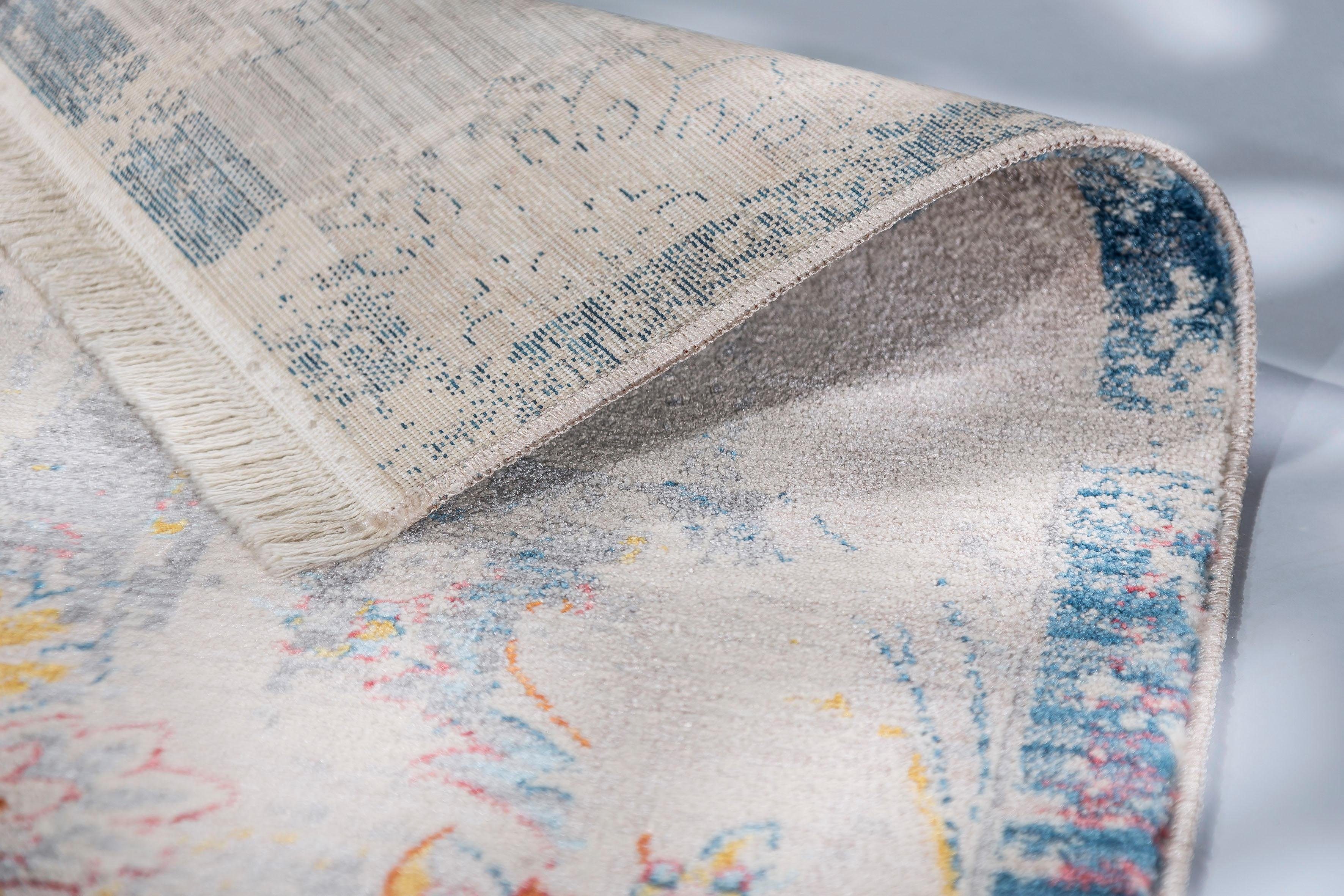 SCHÖNER WOHNEN-Kollektion Teppich Mystik 192, rechteckig, Höhe: 7 mm, besonders weich durch Microfaser, Wohnzimmer