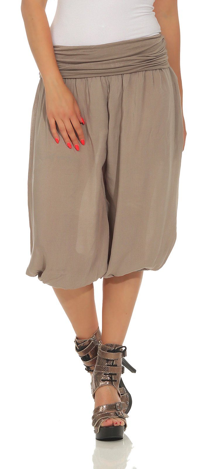 CLEO STYLE Bermudas Damen Bermuda 2407 günstig online kaufen