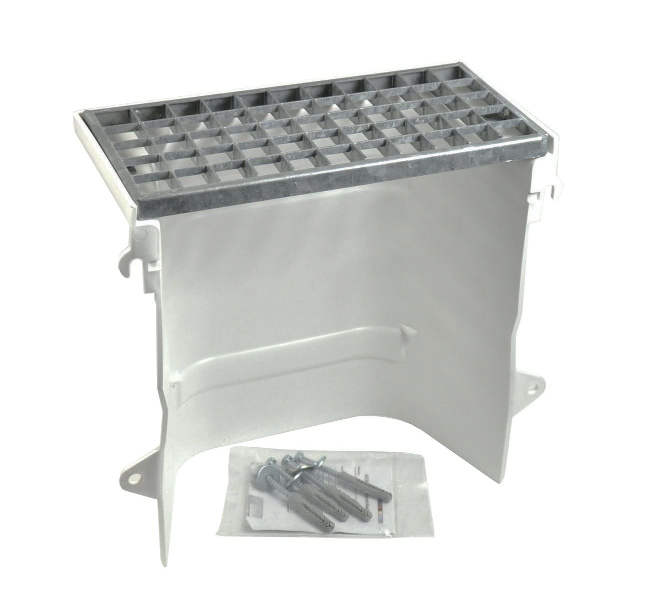 Thumbnail - ACO Severin Ahlmann GmbH & Co. KG Lüftungsschacht 40x40cm Lüftungsschacht ohne Boden + Maschenrost 30/30, 40x20x40 cm, 3...
