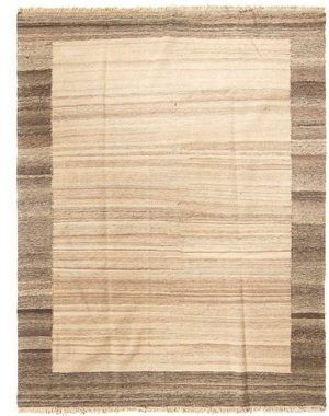Wollteppich Kelim - Oriental - 244 x 182 cm - beige, morgenland, rechteckig, Höhe: 4 mm, Wohnzimmer, Einzelstück