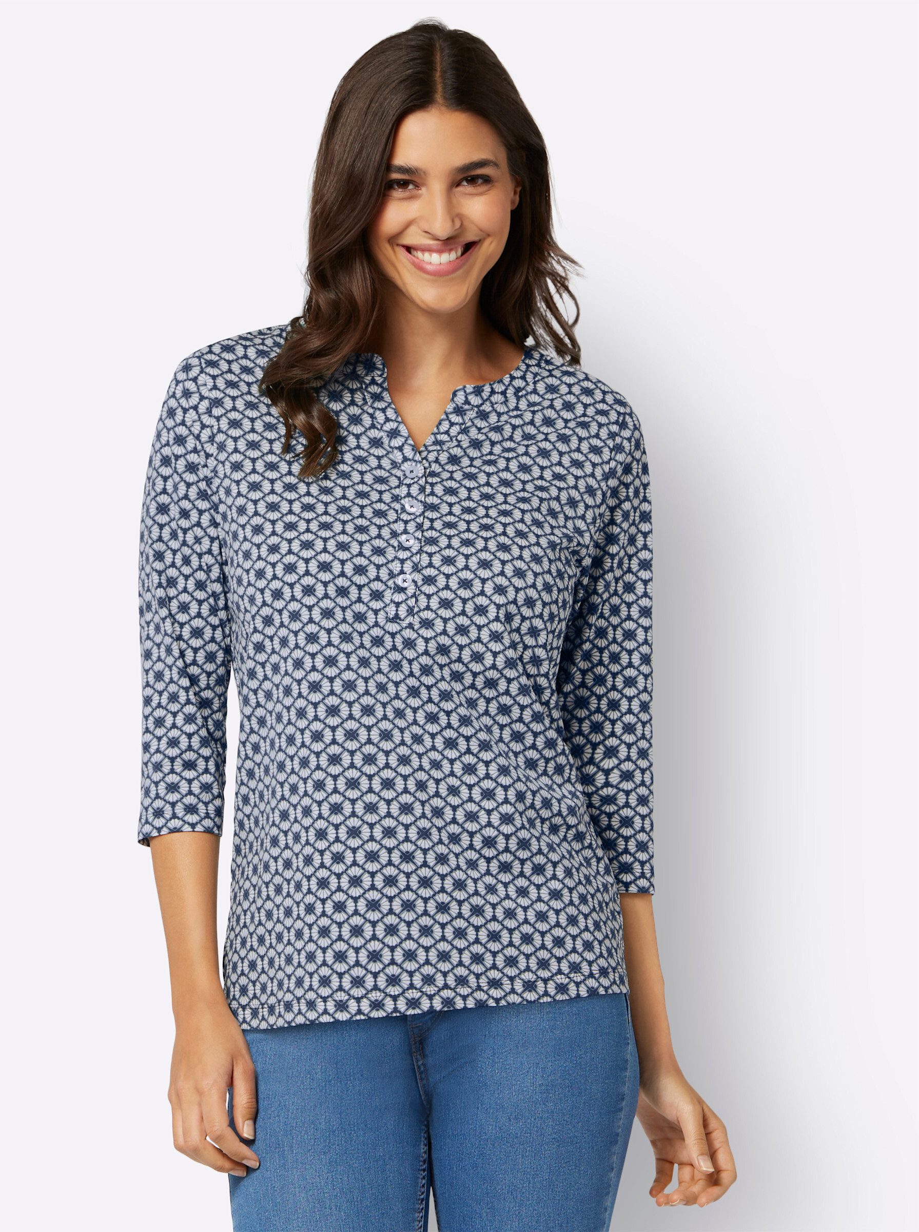 Classic Basics 3/4-Arm-Shirt "3/4-Arm-Shirt", (1 tlg.) günstig online kaufen