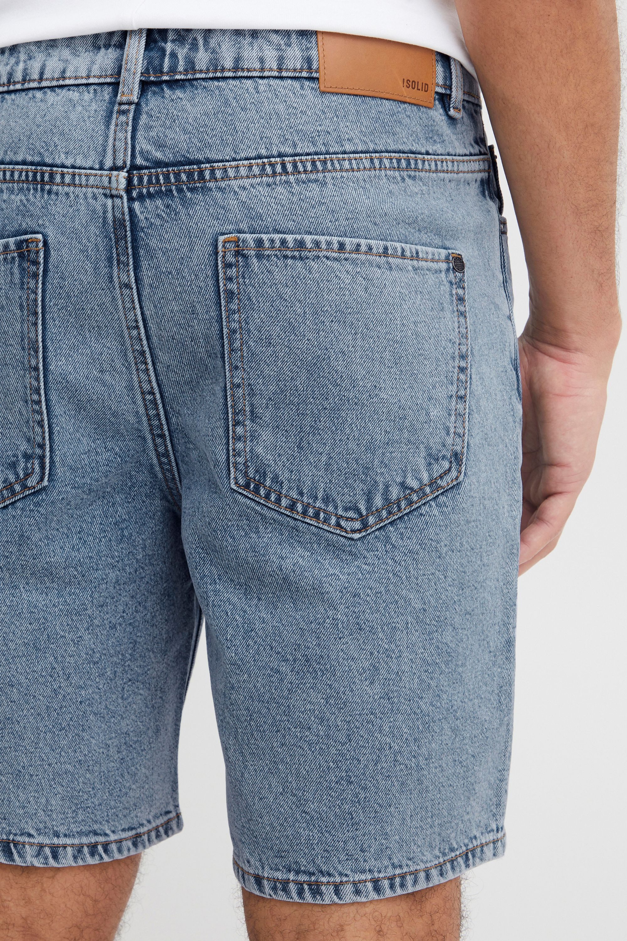 !Solid Jeansshorts SDElmo Modische Short