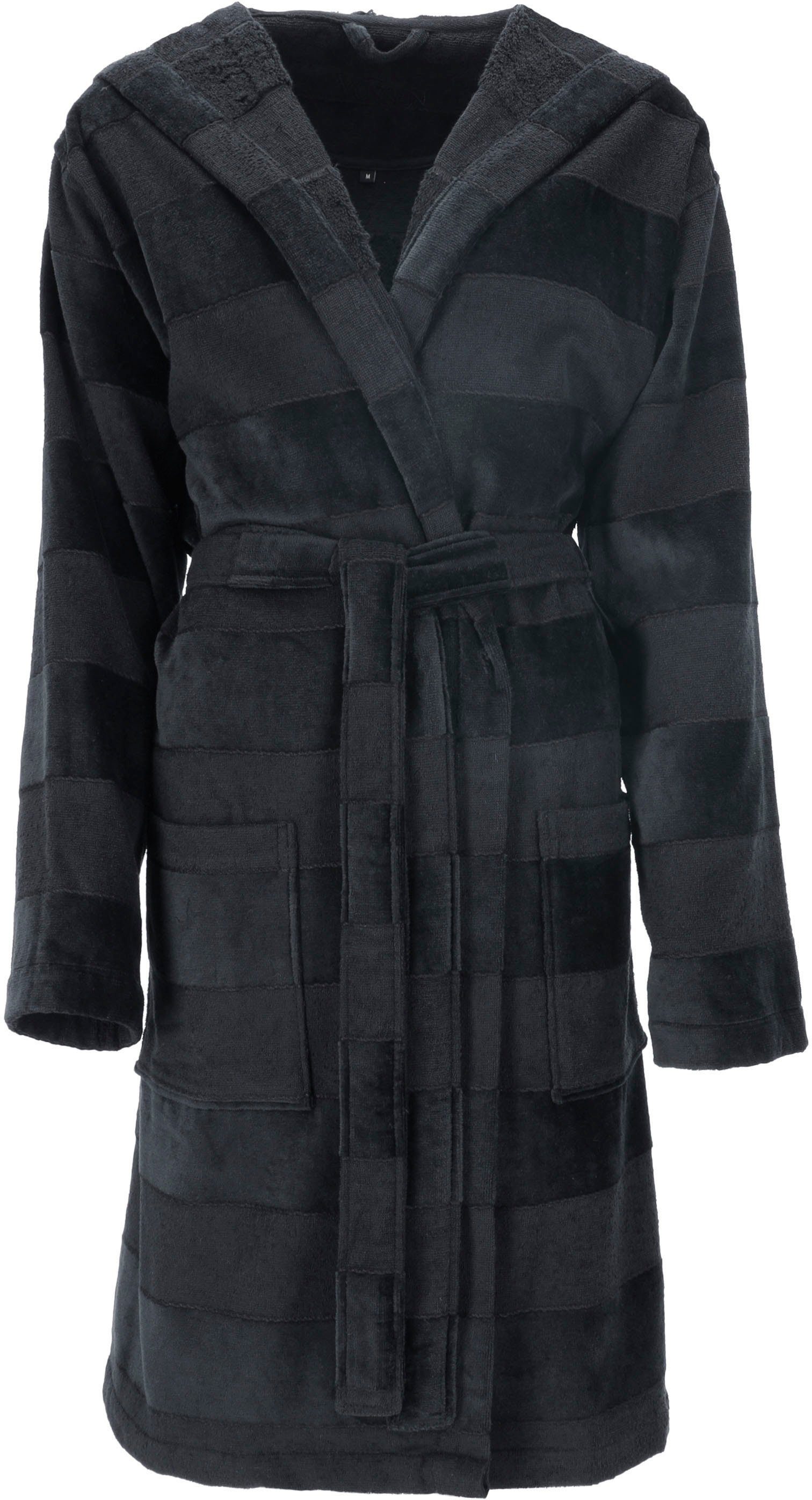 Vossen Unisex-Bademantel Santiago, ideal für Sauna & Spa, Hotelbademantel, günstig online kaufen