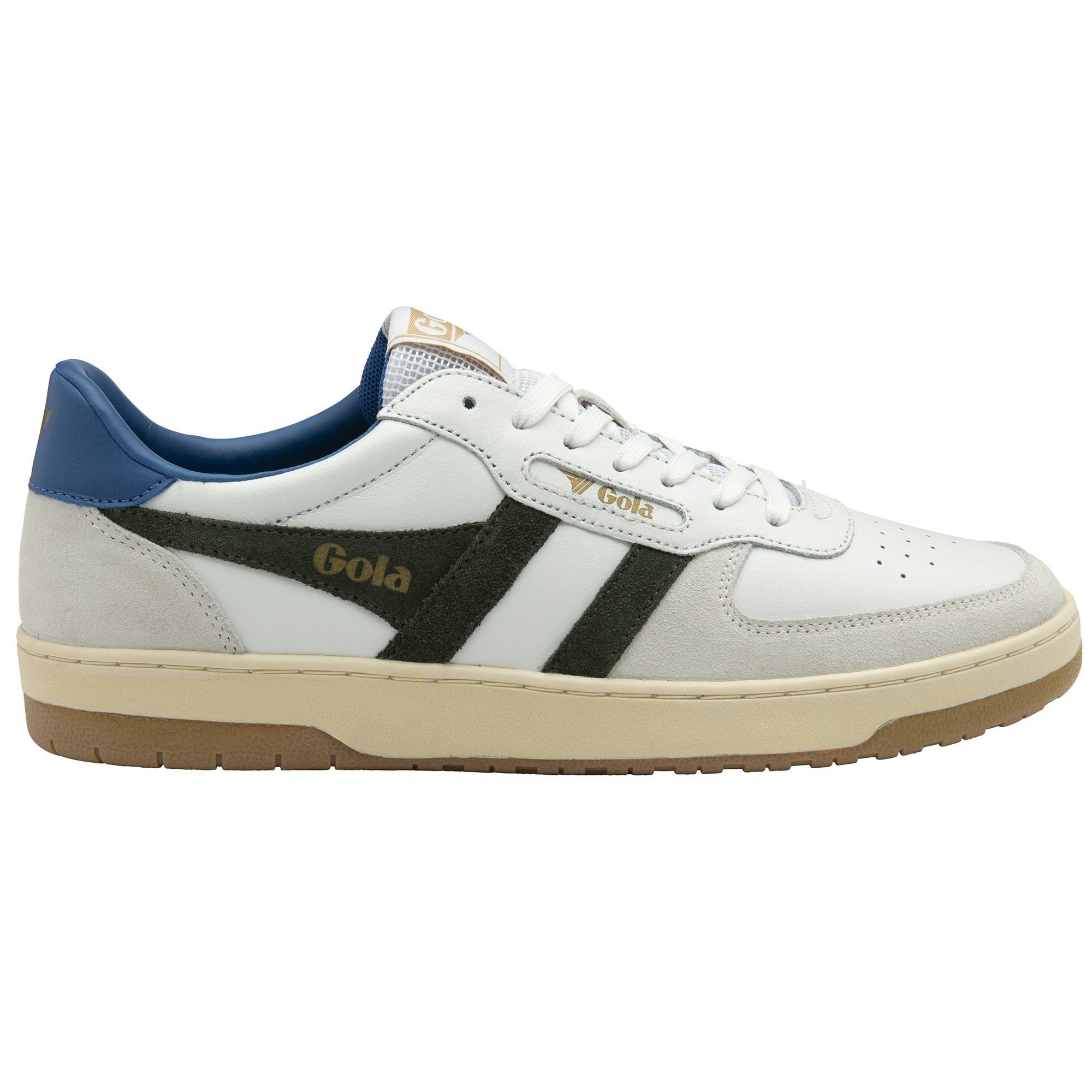 Gola Hawk 2025 weiss/khakigrün/saphirblau Herren Sneaker günstig online kaufen