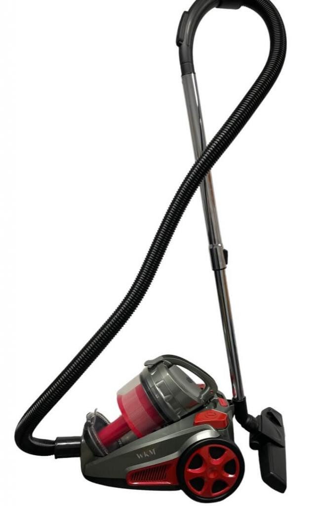 WKM Bodenstaubsauger WKM PSC-2300W.17 Zyklon rot, beutellos