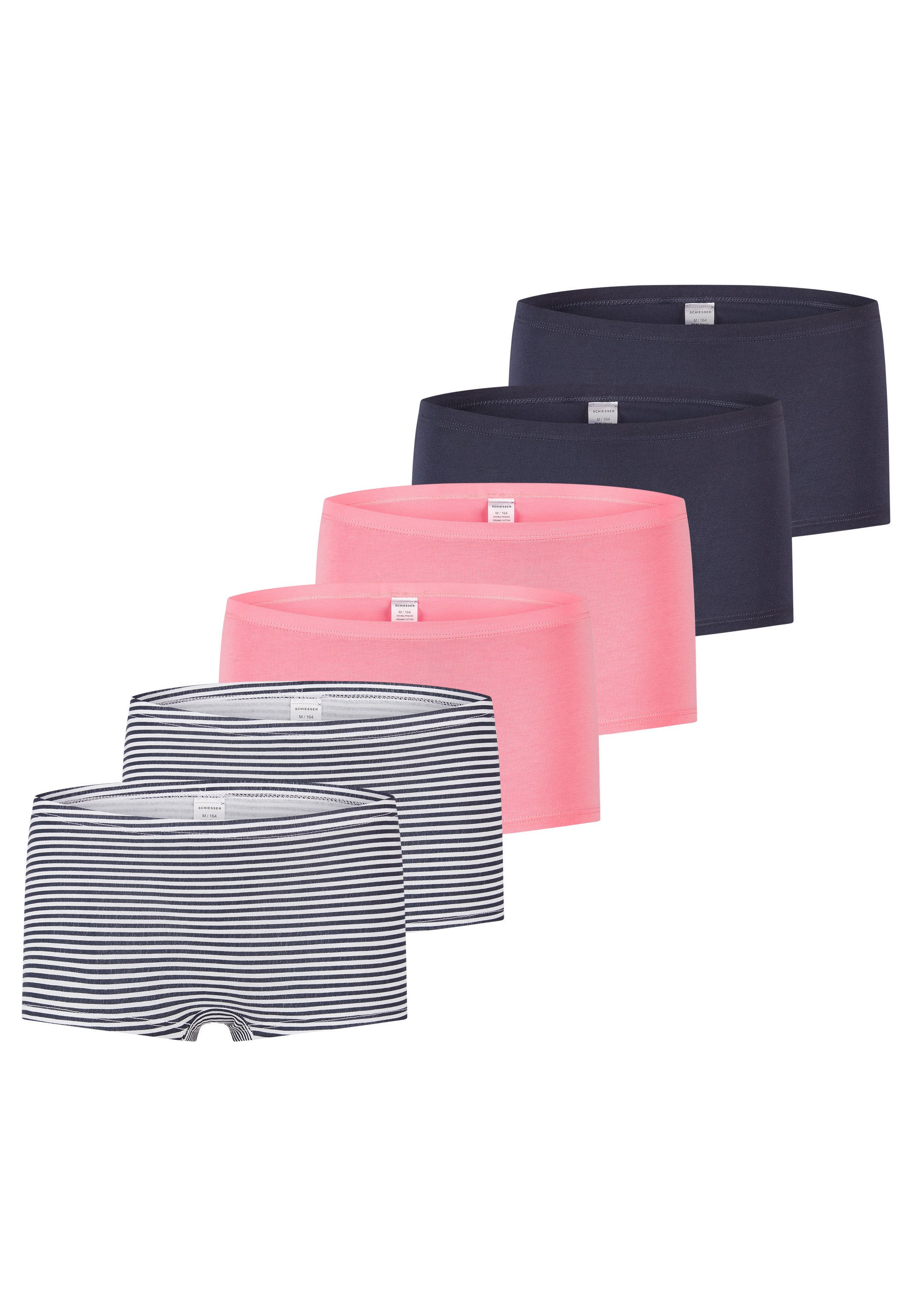 Panty 6er Pack Teens Girls 95/5 Organic Cotton