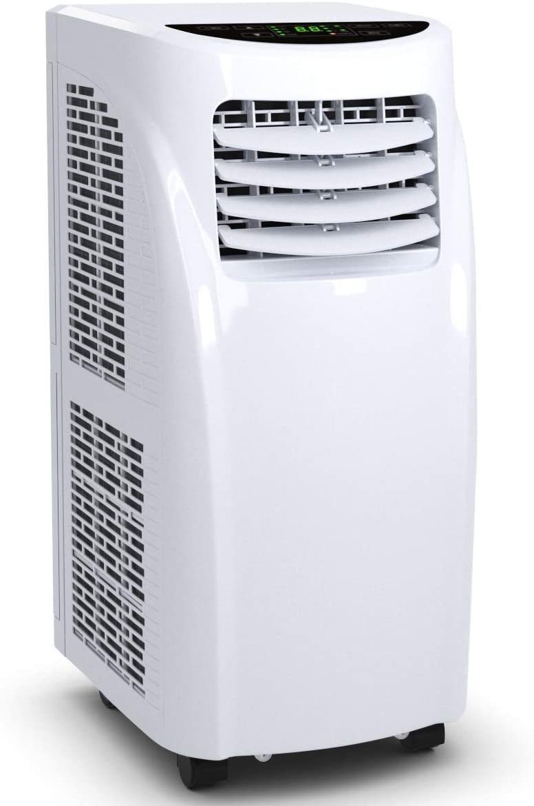 COSTWAY Klimagerät, 4in1, 7000 BTU/2,6KW, Fernbedienung & 24H Timer